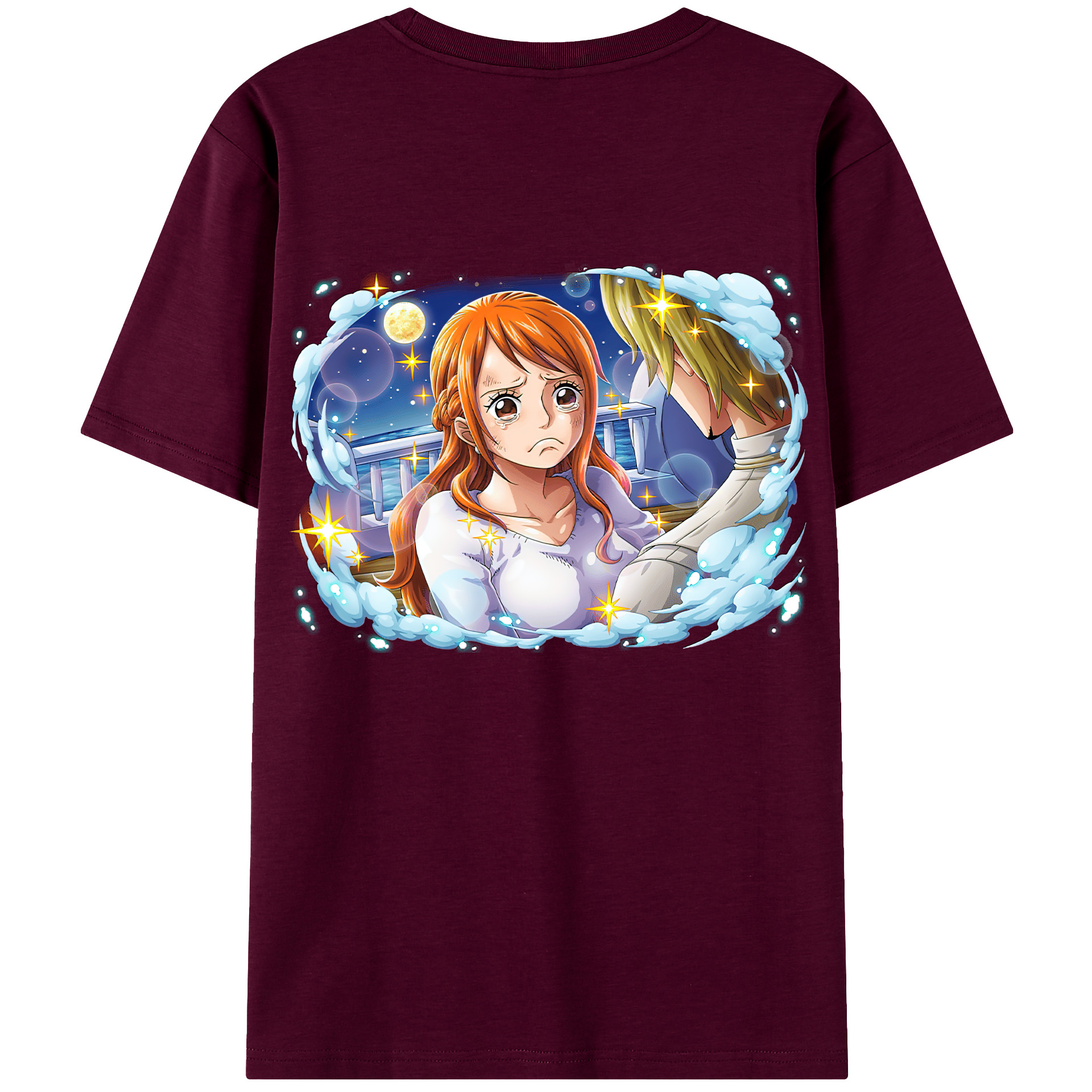 （画像用） ワンピース ナミ ONE PIECE Nami レディース半袖Tシャツ(バックプリント)